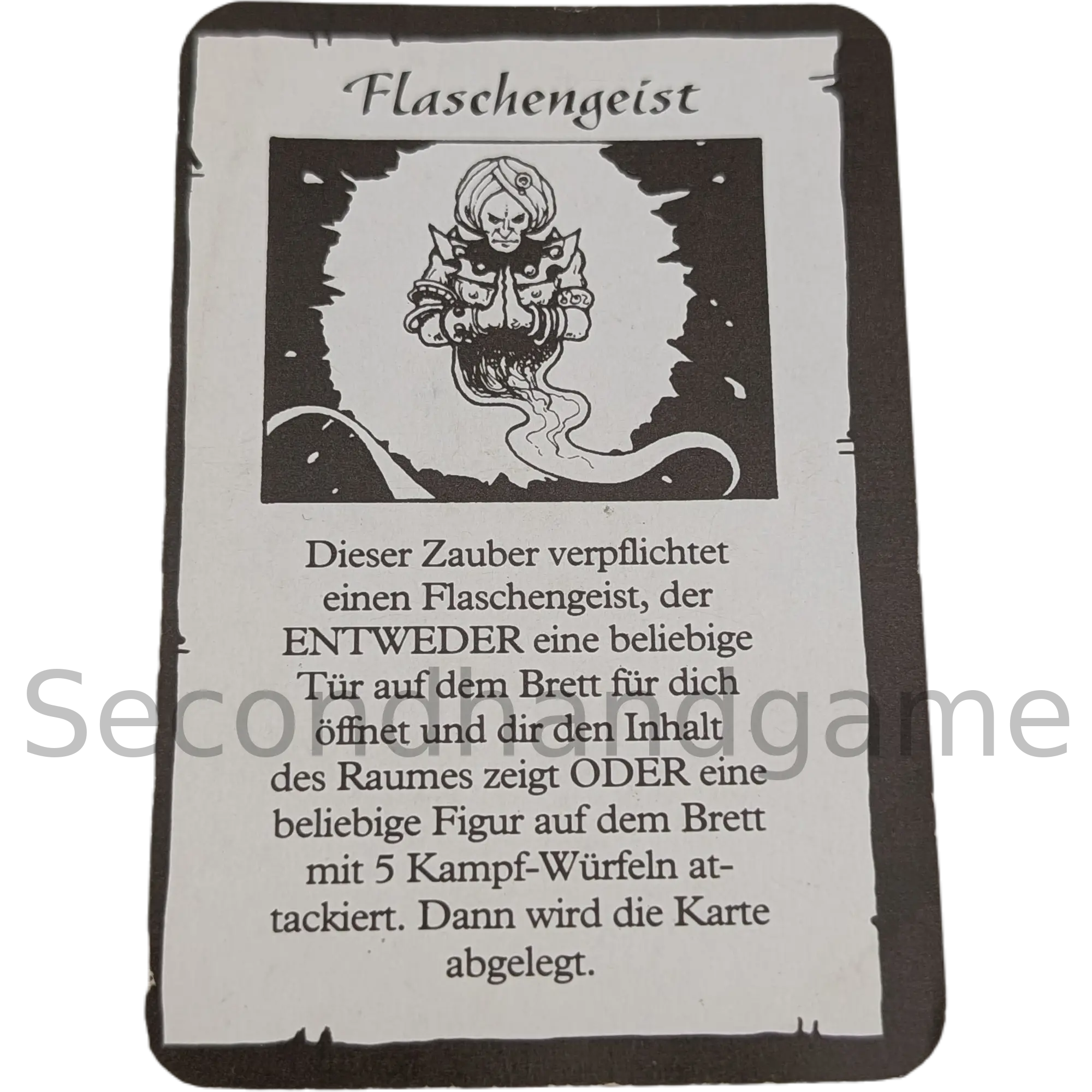 MB Hero Quest Master Luftzauber Flaschengeist