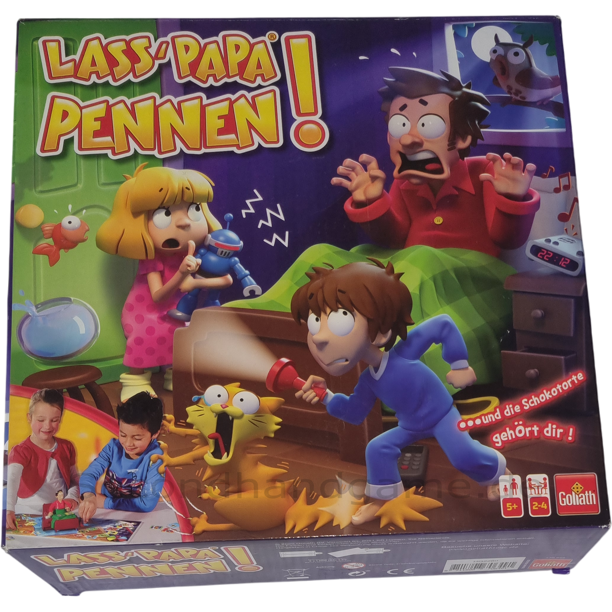 Goliath Lass' Papa pennen!