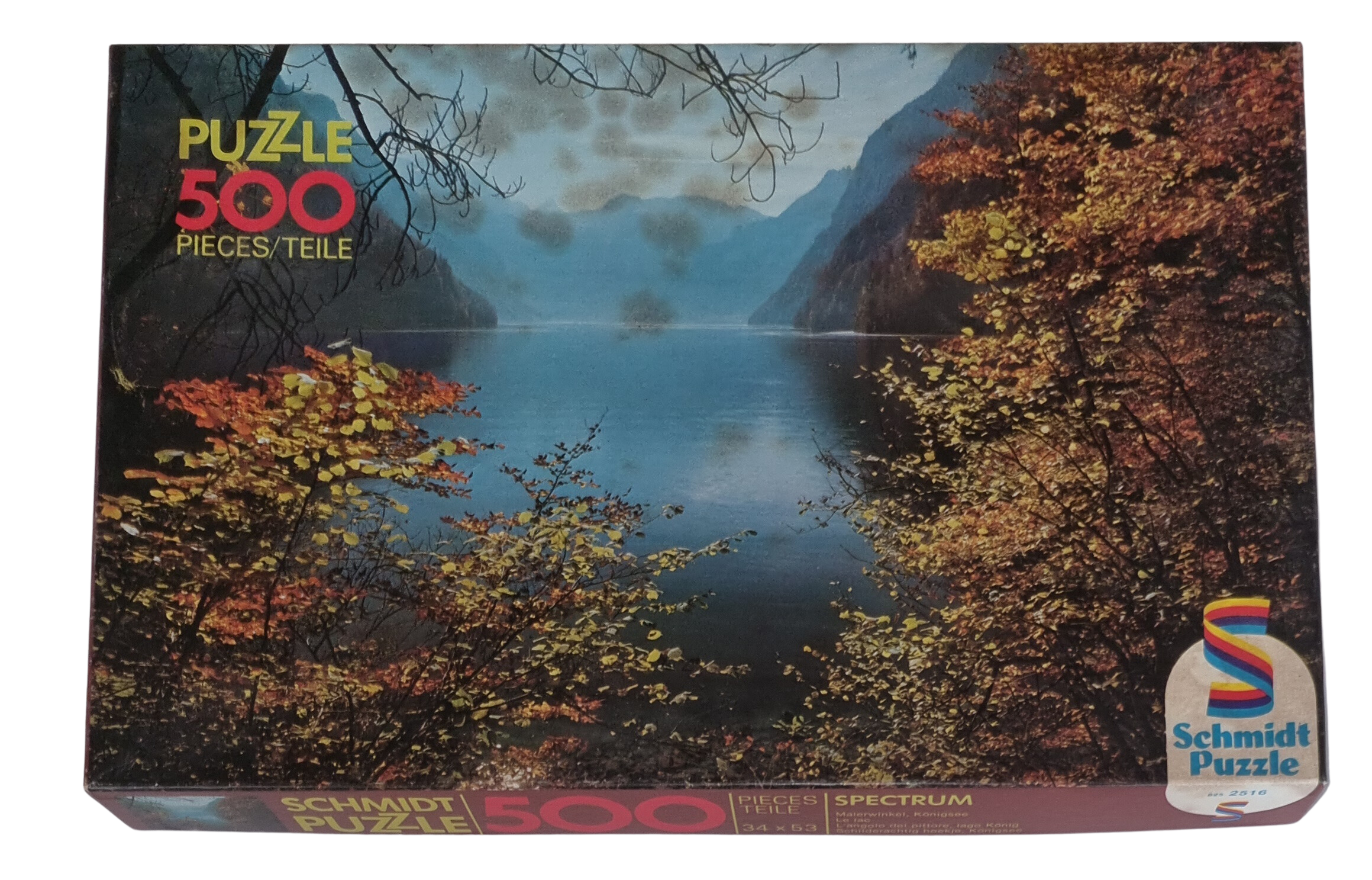 Schmidt Puzzle Spectrum Malerwinkel, Königsee 500 Teile 6252516