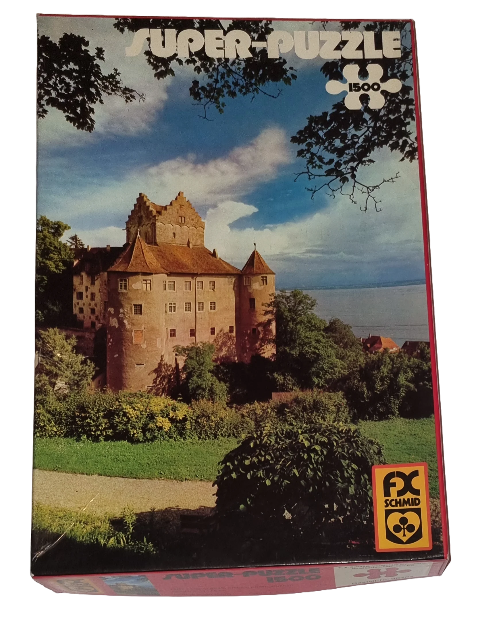 FX Schmid Super Puzzle 1500 Teile 98404 Schloß Meersburg