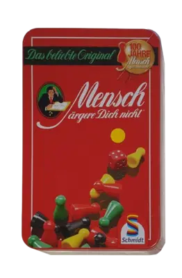 Schmidt Mensch ärgere dich nicht Metalldose
