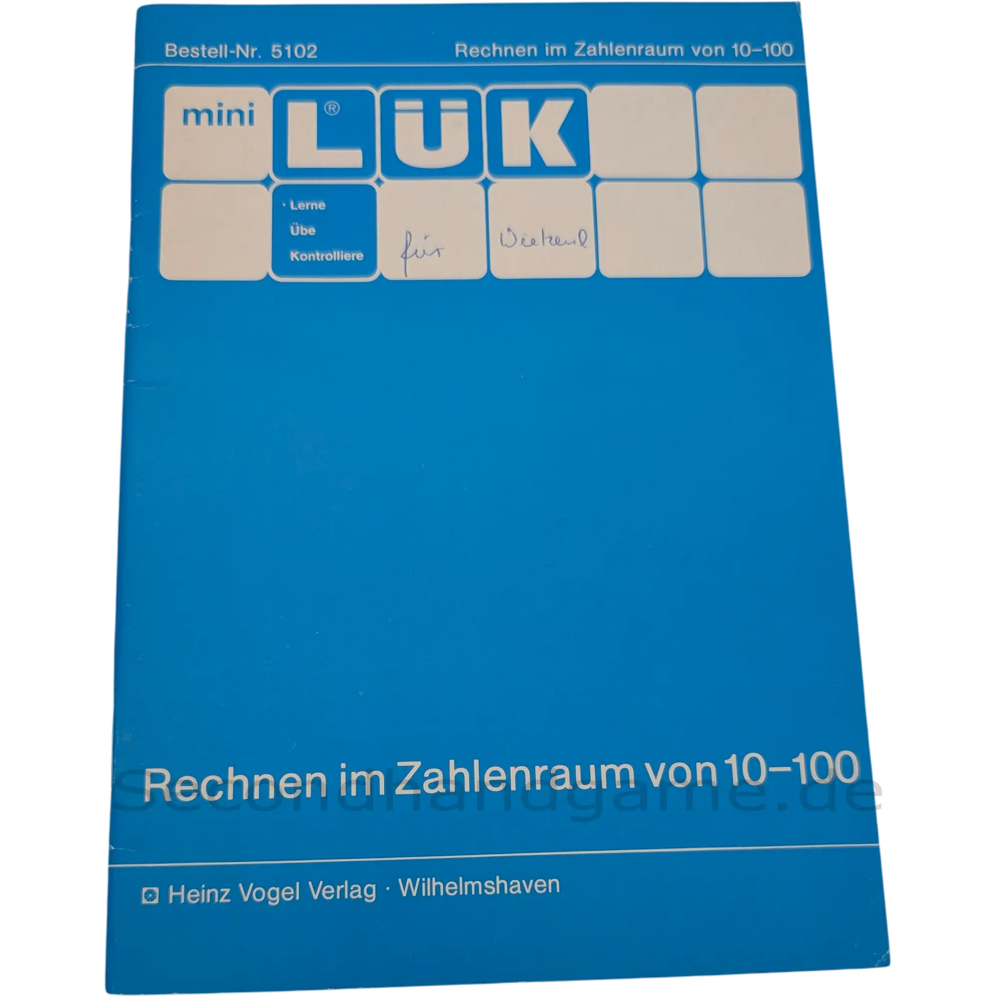 LÜK - Westermann mini LÜK Heft Rechnen im Zahlenraum von 10-100 5102, ab 7 Jahren