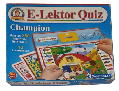 Clementoni E-Lektor Quiz Champion Kleiner Pfiffikus