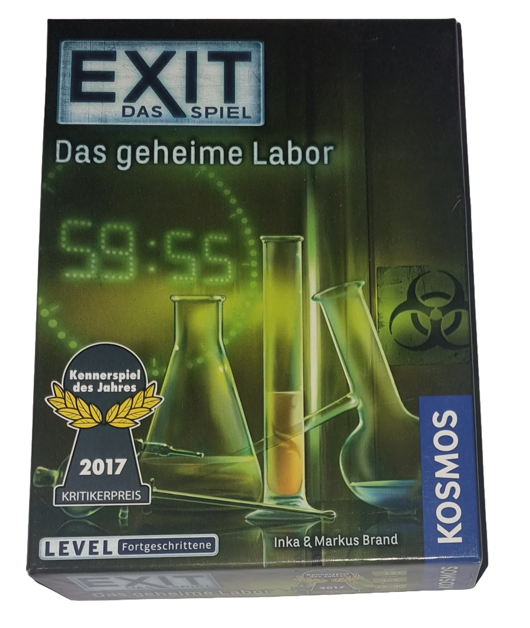 Kosmos Exit Das Spiel Das geheime Labor Level Fotgeschrittene