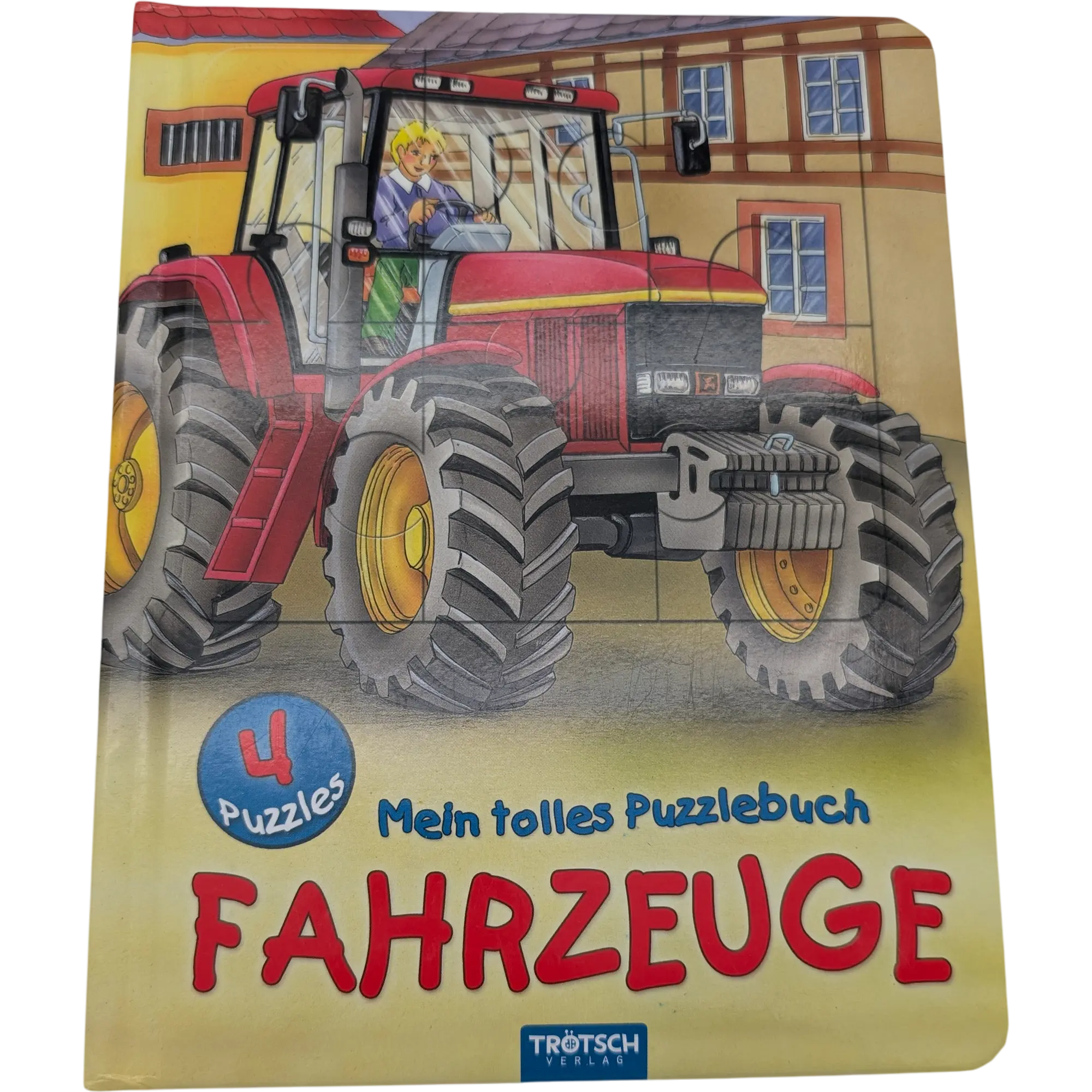 Trötsch Verlag Mein tolles Puzzlebuch Fahrzeuge Puzzle 4x12 Teile