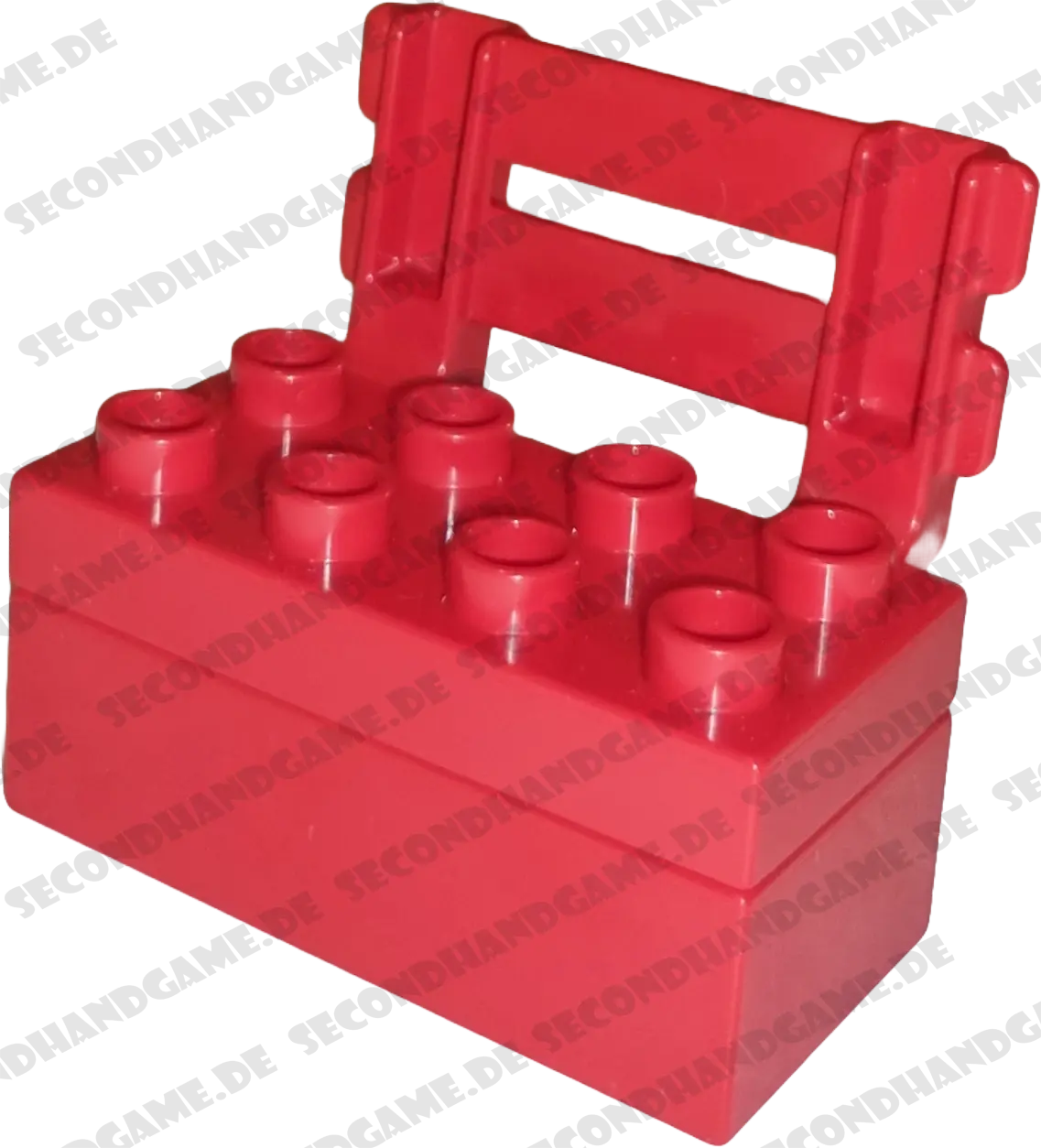 Lego Duplo 4850 Parkbank Sitzbank Rot