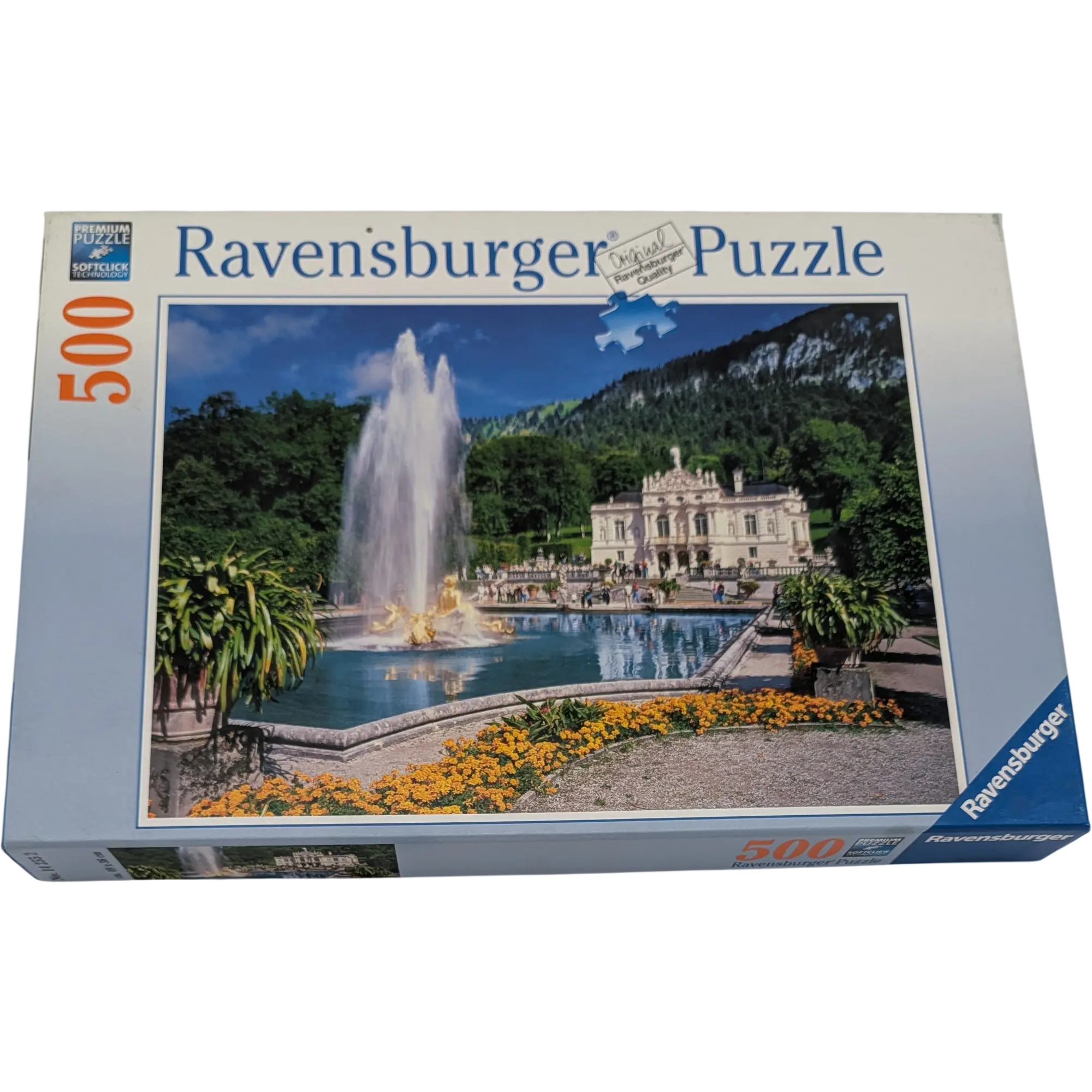 Ravensburger Premium Softclick Puzzle 500 Teile 14252 Schloß Linderhof