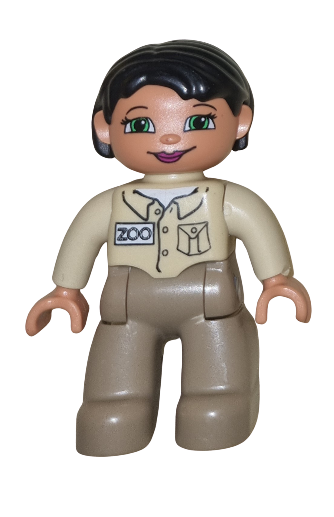 Lego Duplo Figur Zoo Mitarbeiterin Tierpflegerin 47394