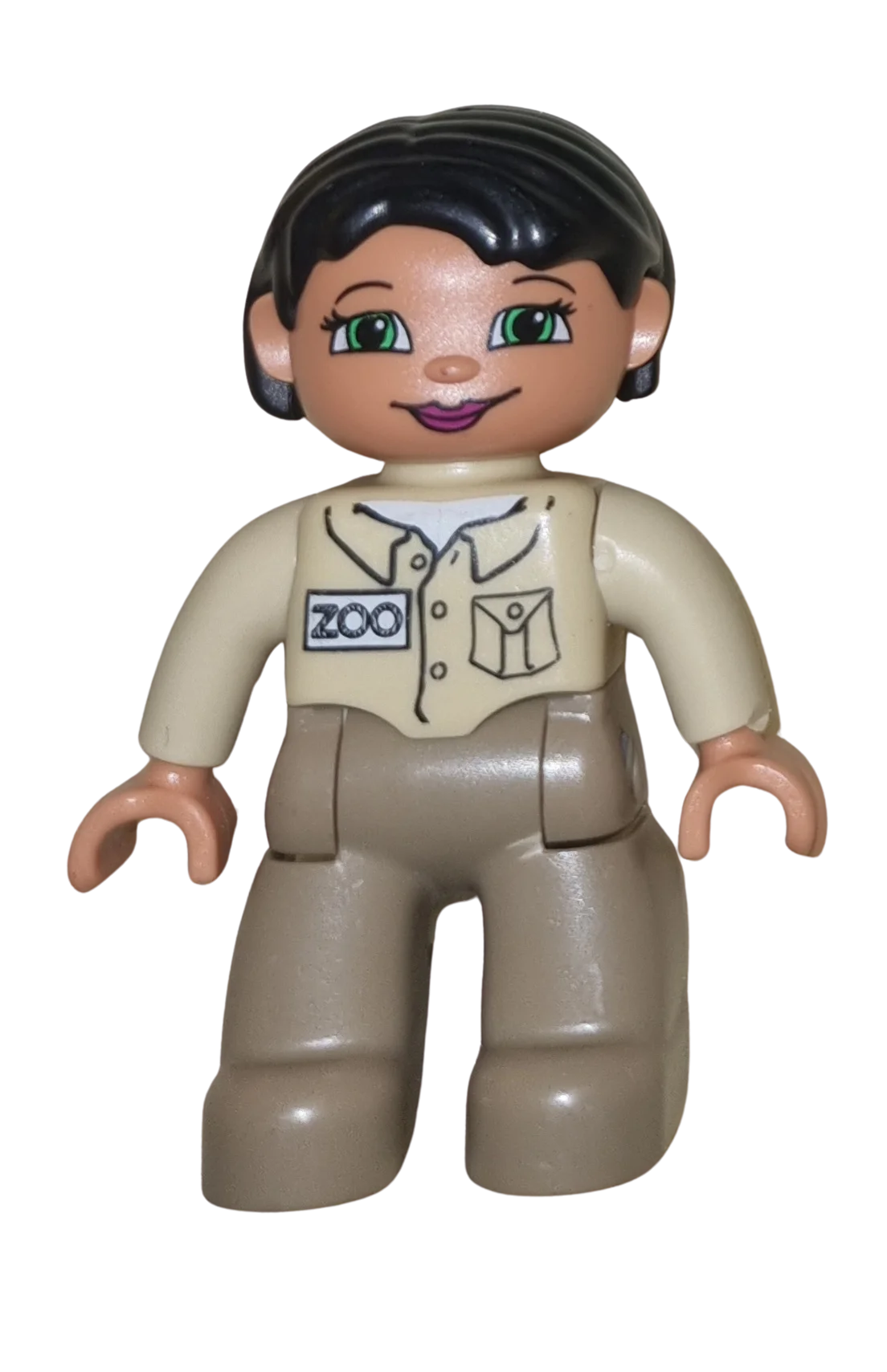 Lego Duplo Figur Zoo Mitarbeiterin Tierpflegerin 47394