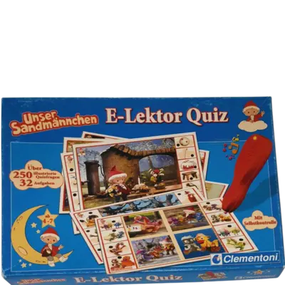 Clementoni E-Lektor Quiz Unser Sandmännchen