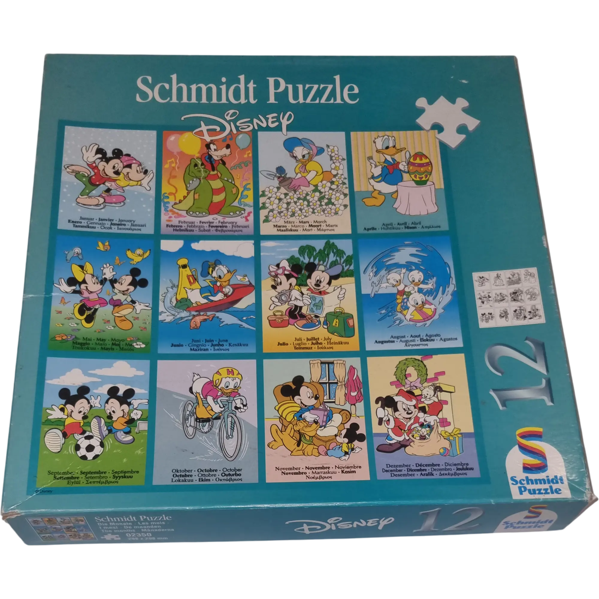 Schmidt Puzzle Disney 02350 Die Monate
