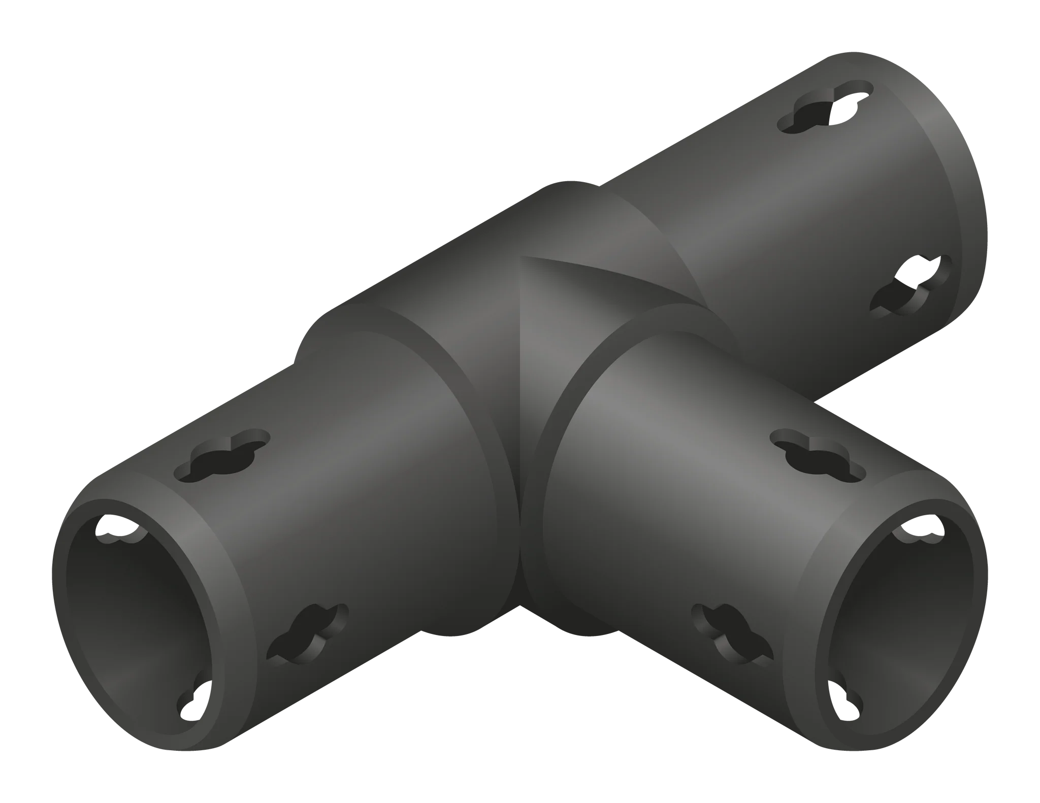 QUADRO Flächenkupplung 3-armig 00131