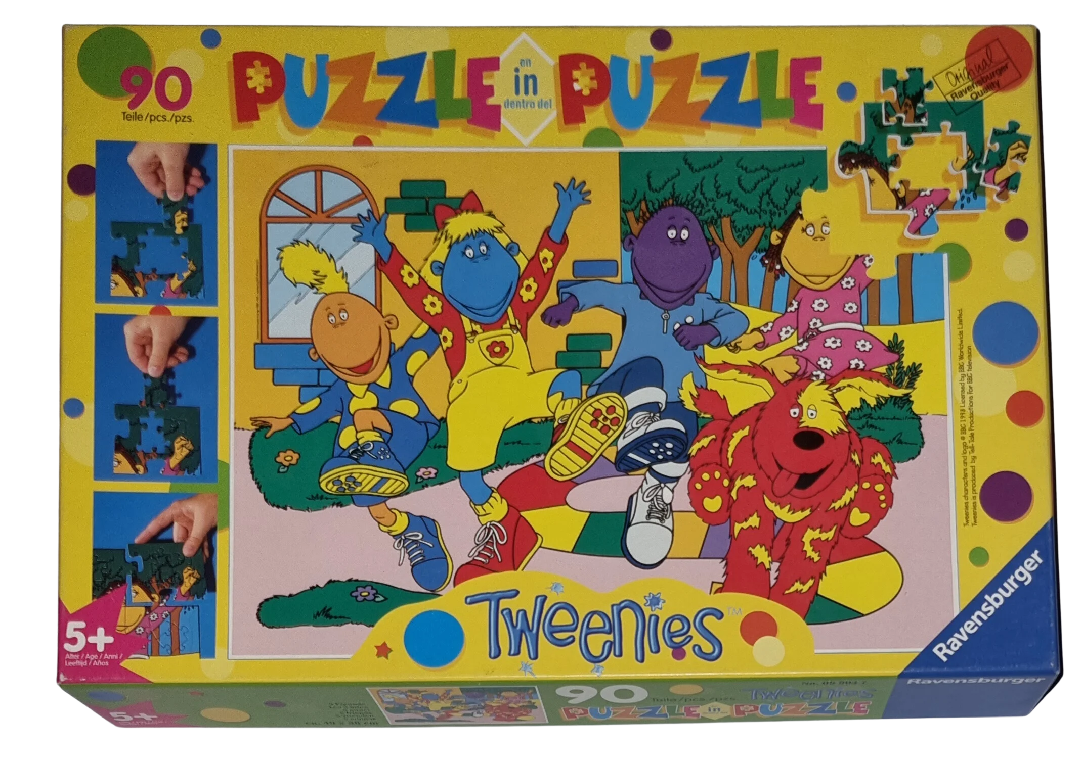 Ravensburger Tweenies 5 Freunde Puzzle 90 Teile 099047 