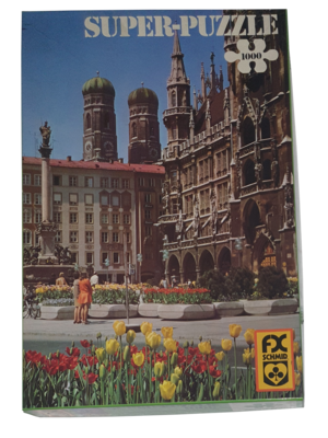 FX Schmid Super Puzzle 1000 Teile 98241 München/Marienplatz