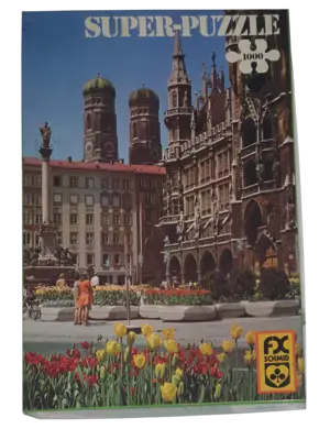 FX Schmid Super Puzzle 1000 Teile 98241 München/Marienplatz