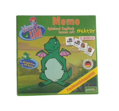 Paletti Memo Hexe Lilli Englisch lernen!