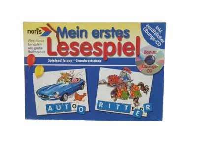 Noris Mein erstes Lesespiel inklusive Übungs CD