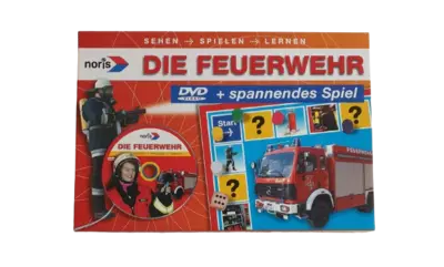 Noris Die Feuerwehr DVD Video + spannendes Spiel