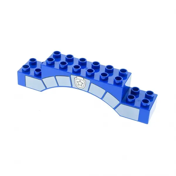 Lego Duplo 51704 Torbogen 2x10x2 Blau Polizei