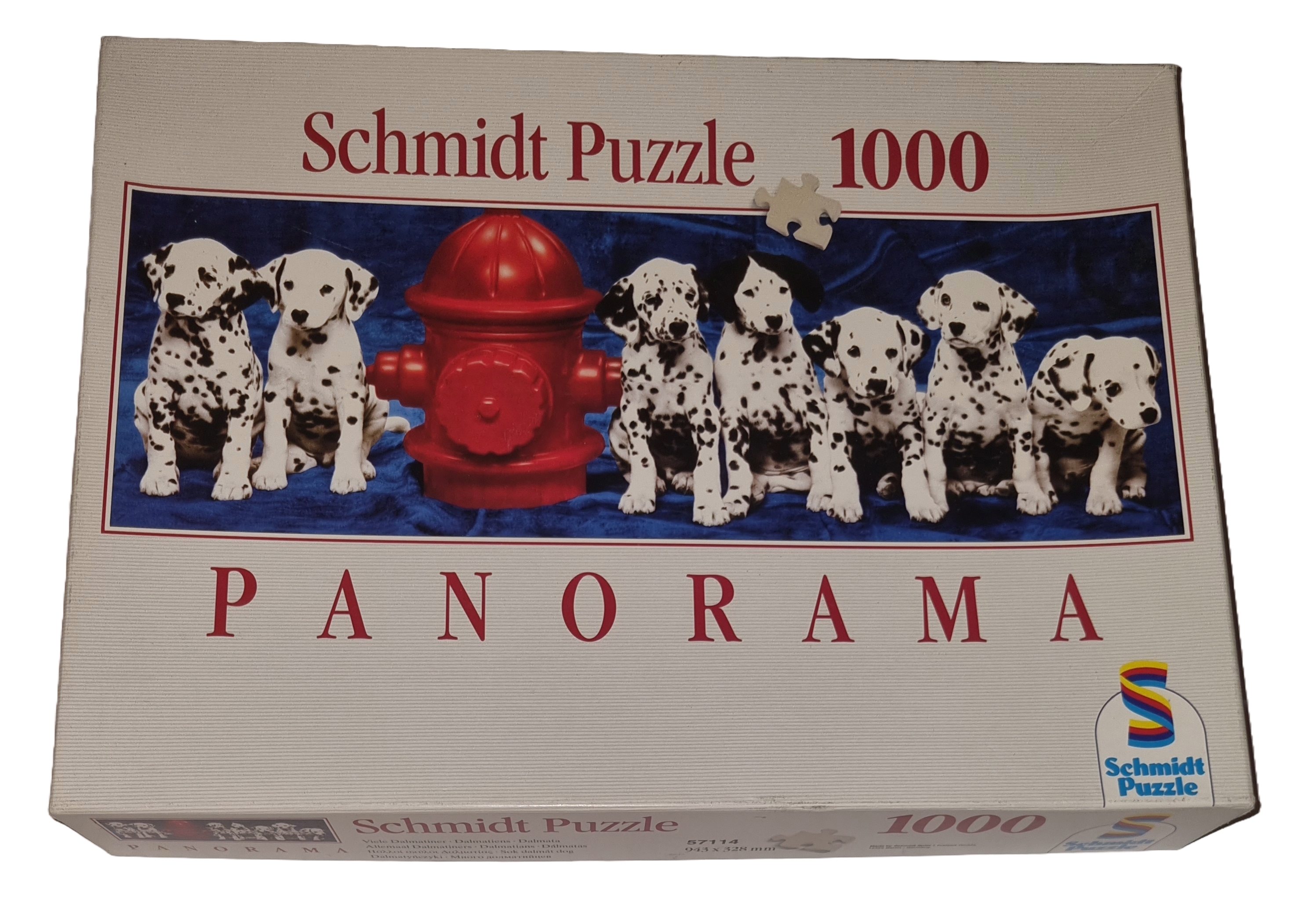 Schmidt Panorama Puzzle 1000 Teile 57114 Viele Dalmatiner