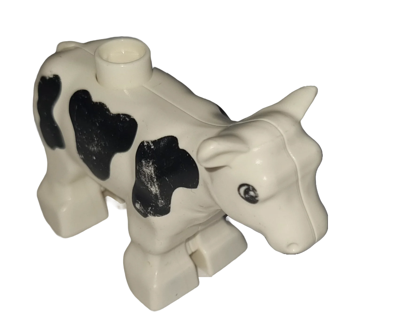 Lego Duplo Kuh Kalb Weiß B-Ware