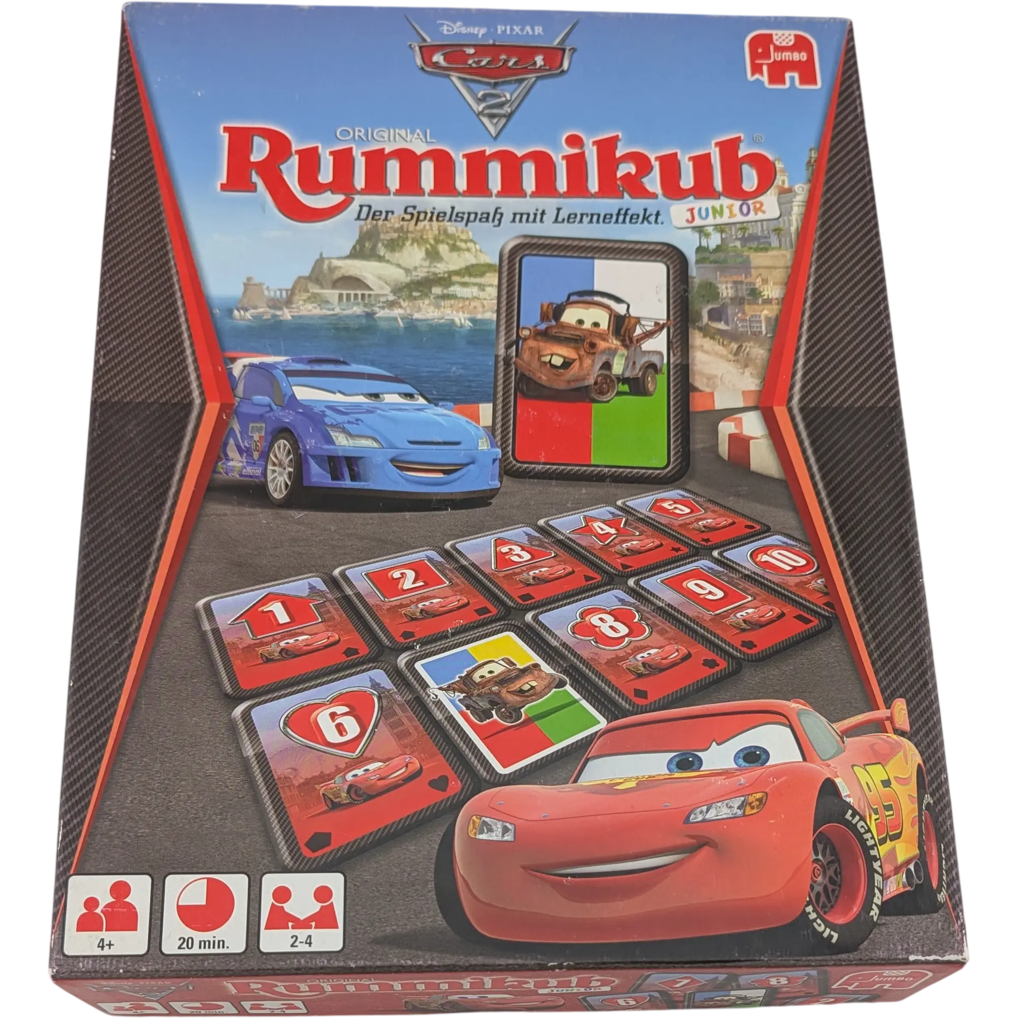 Jumbo Rummikub Junior Disney Cars