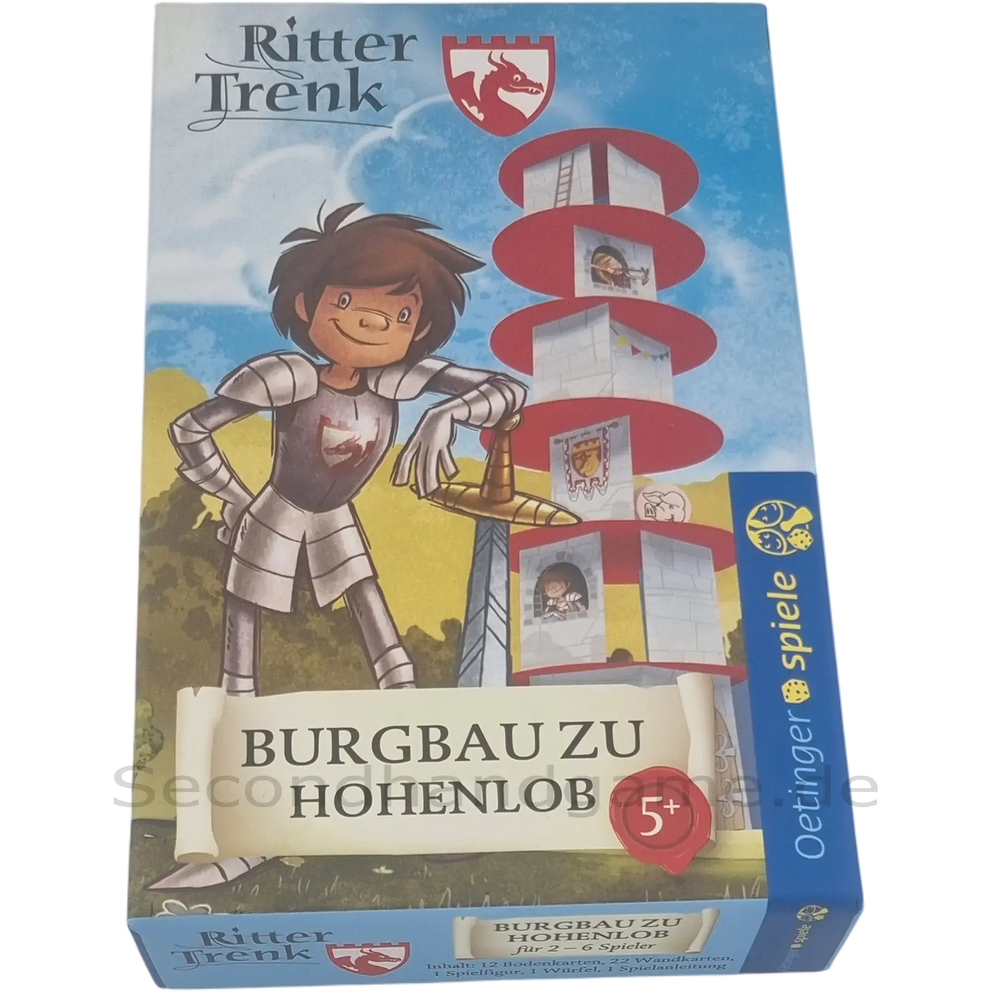 Oetinger spiele Ritter Trenk Burgbau zu Hohenlob 4260160895717, ab 5 Jahren
