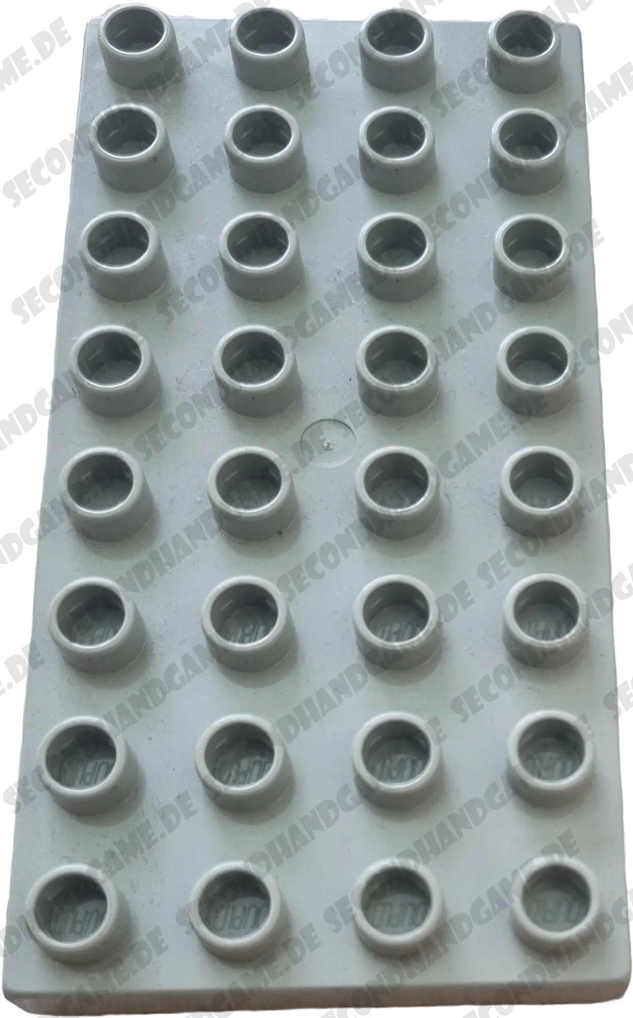 Lego Duplo Platte 4x8 Platte Grau