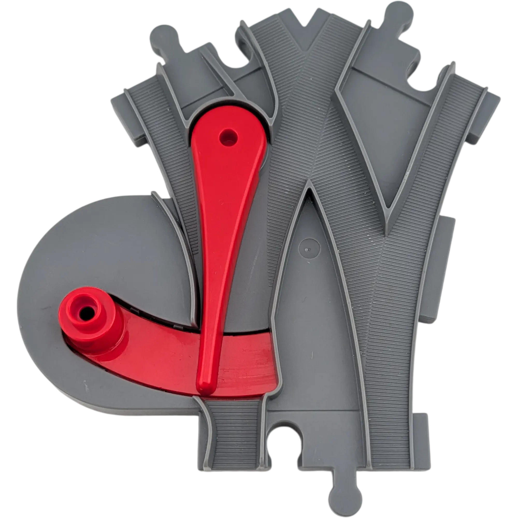 Lego Duplo Weiche Dunkelgrau Schienenwechsler 51943