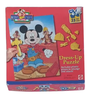 Mickys Stuff for Kids Dress-Up Puzzle 35 Teile
