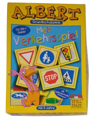 Spiel Spass Albert Grundschulspiele Mein Verkehrsspiel