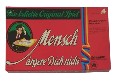Schmidt Das beliebte Original Mensch ärgere dich nicht 6P.
