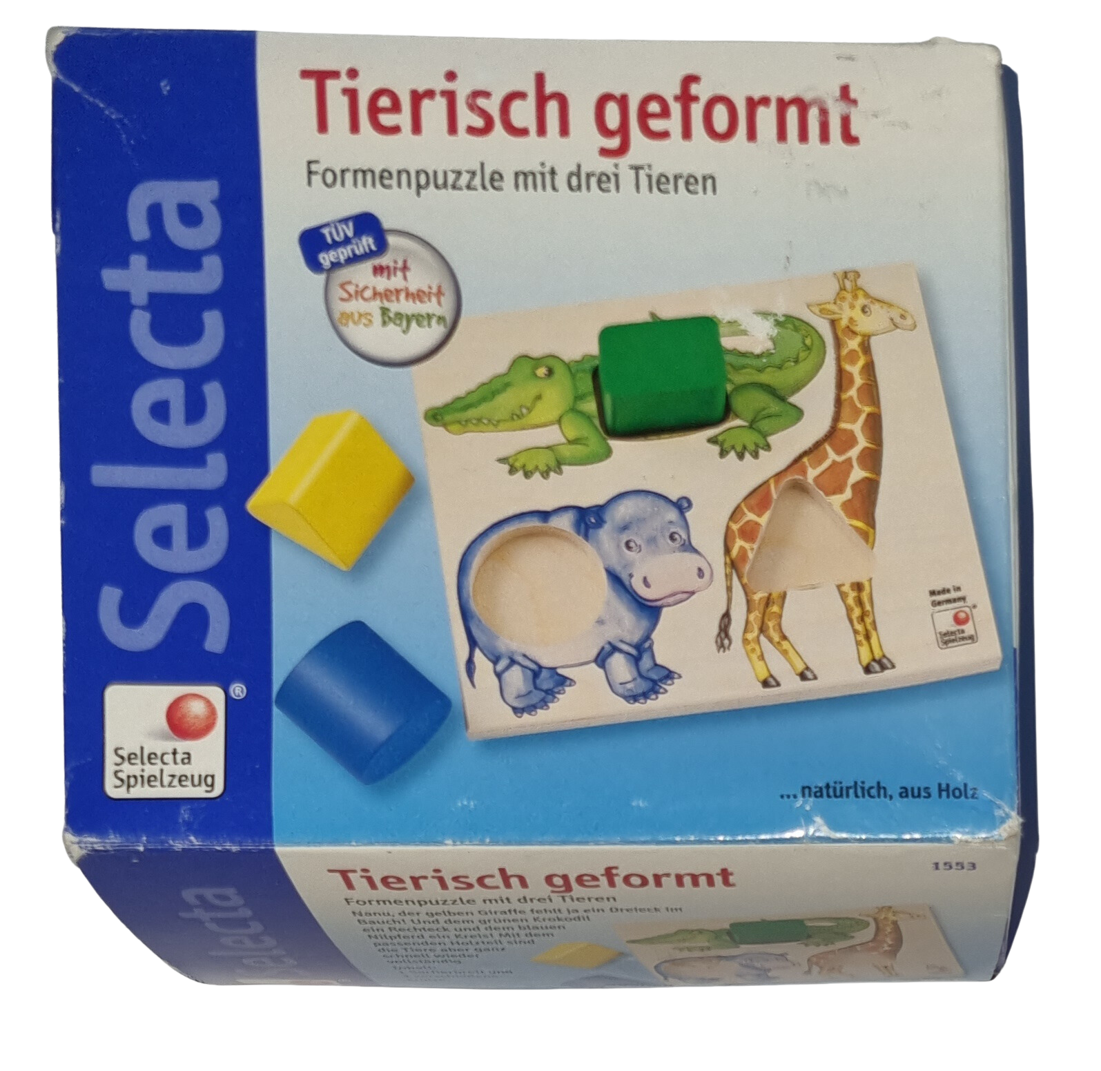Selecta Holzpuzzle 1553 Tiere Selecta Holzpuzzle 1553 Tiere