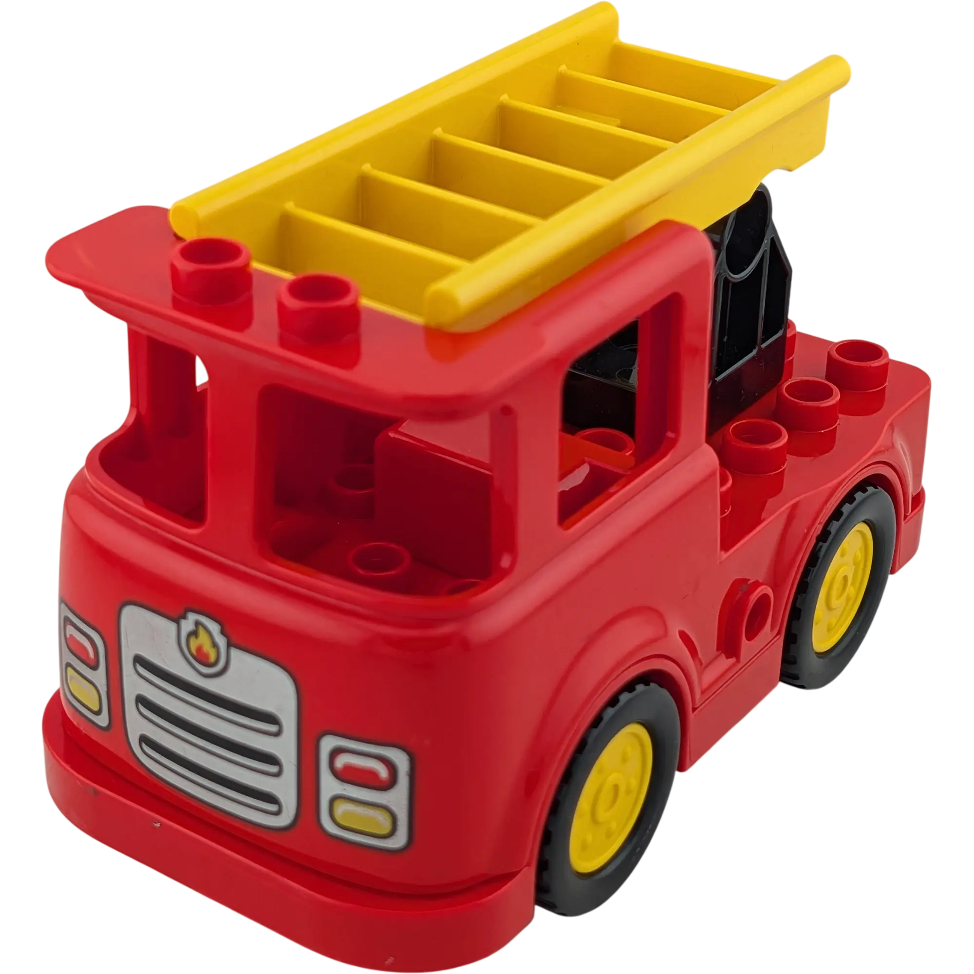 Lego Duplo Lastwagen Feuerwehrauto Rot mit Leiter