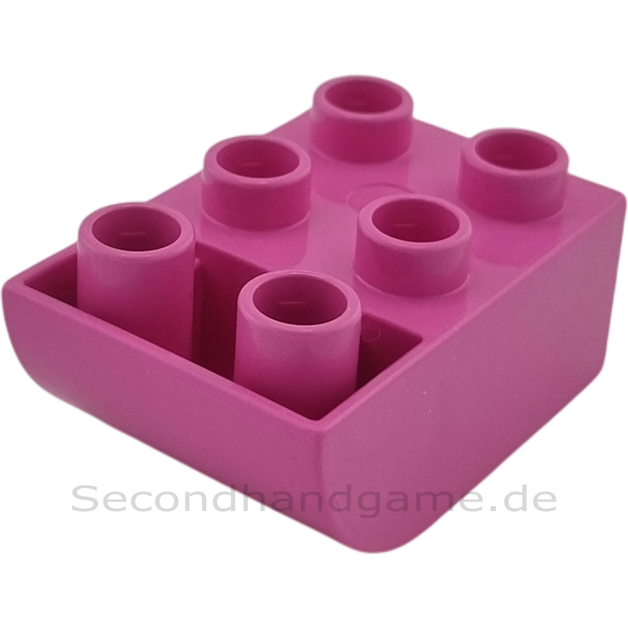 Lego Duplo 98252 Stein 2x3 gebogene Unterseite Pink