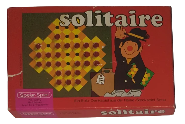 Spear-Spiel Solitaire aus Holz 22340