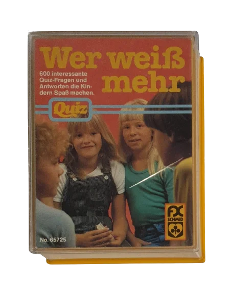FX Schmid Wer weiß mehr? Quiz No 65725
