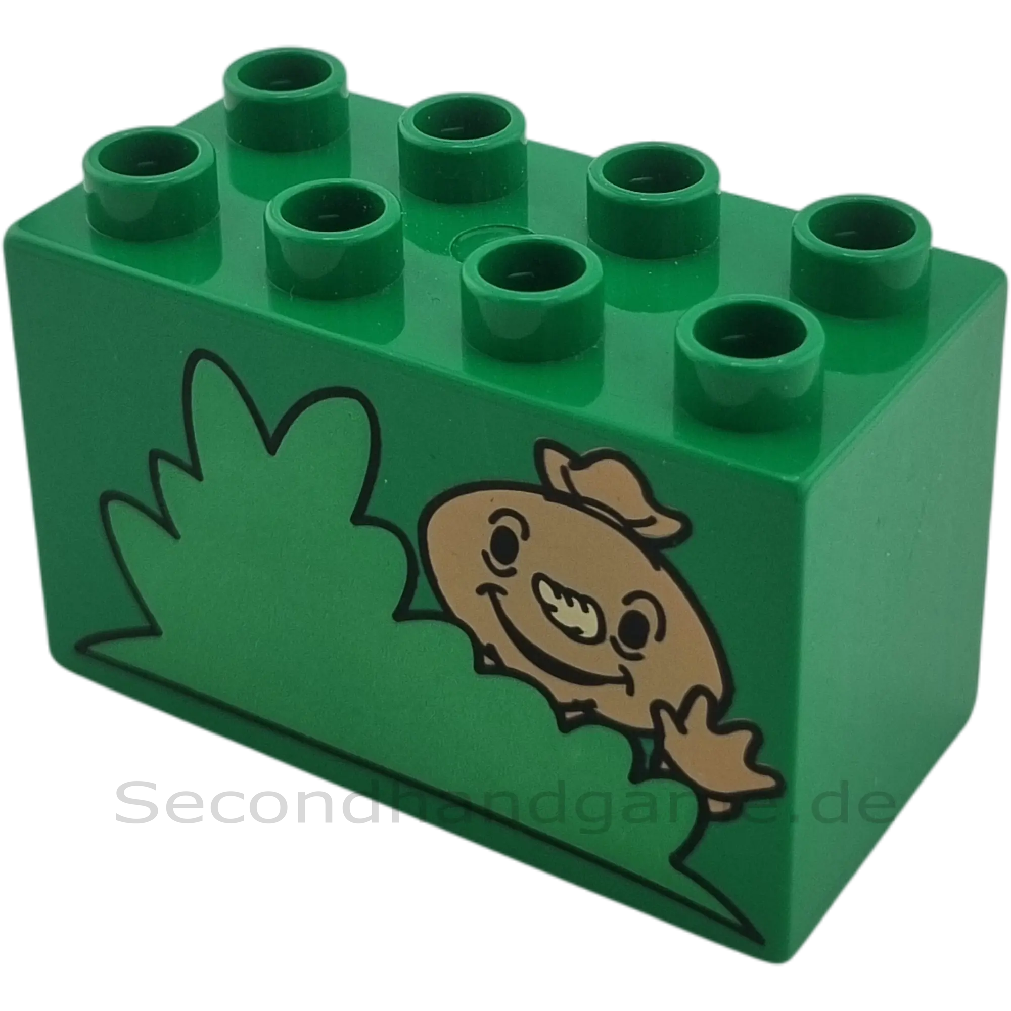 Lego Duplo 31111 Stein Grün mit Knolle 2x4x2 