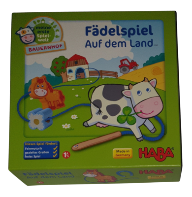 Haba Fädelspiel auf dem Land 5580 Haba Fädelspiel auf dem Land 5580