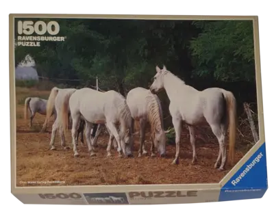 Ravensburger Puzzle 1500 Teile 162574 Vollbluttpferde