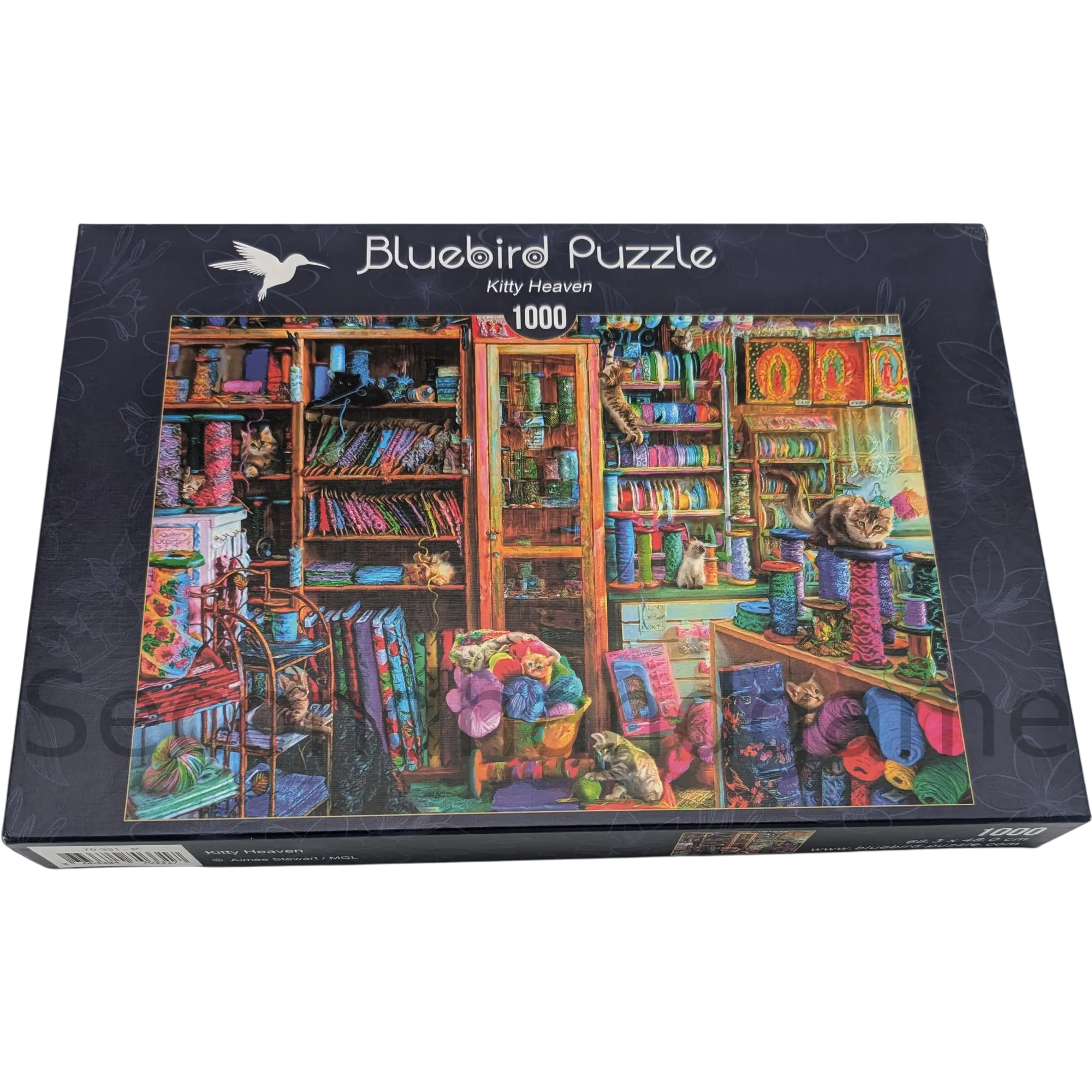 Art by Bluebird Puzzle 1000 Teile 70331 Kitty Heaven