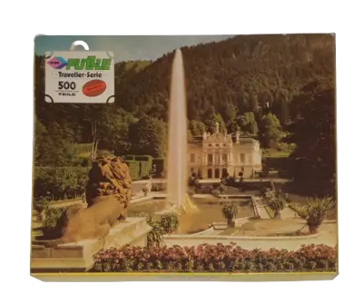 Noris Puzzle Traveller-Serie 500 Teile 6254220 Schloß Linderhof