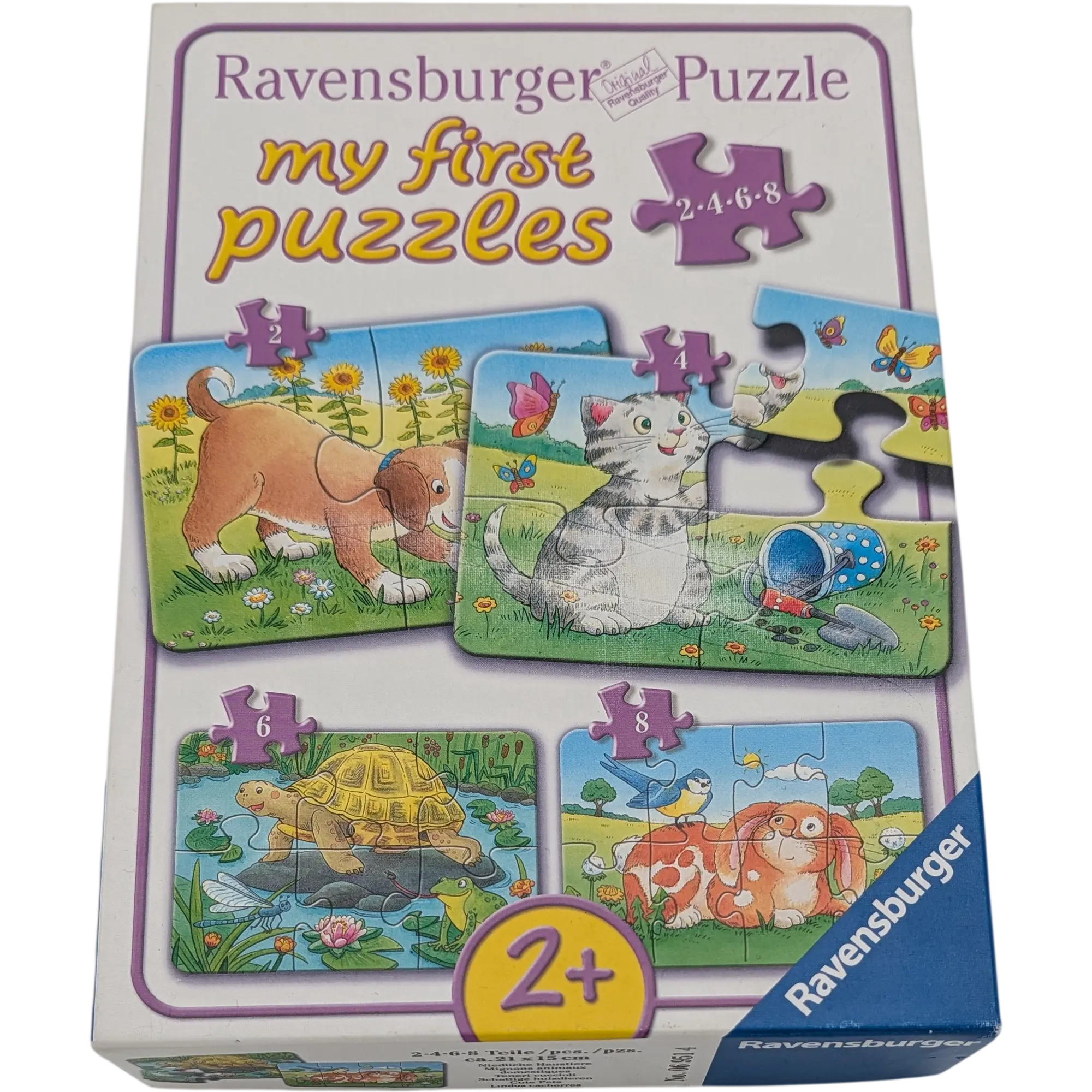 Ravensburger Puzzle my first Puzzles Niedliche Haustiere 069514