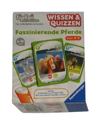 Ravensburger Tiptoi Wissen & Quizzen Faszinierende Pferde