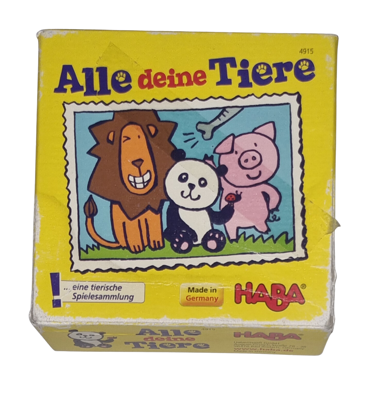 Haba Alle deine Tiere 4915