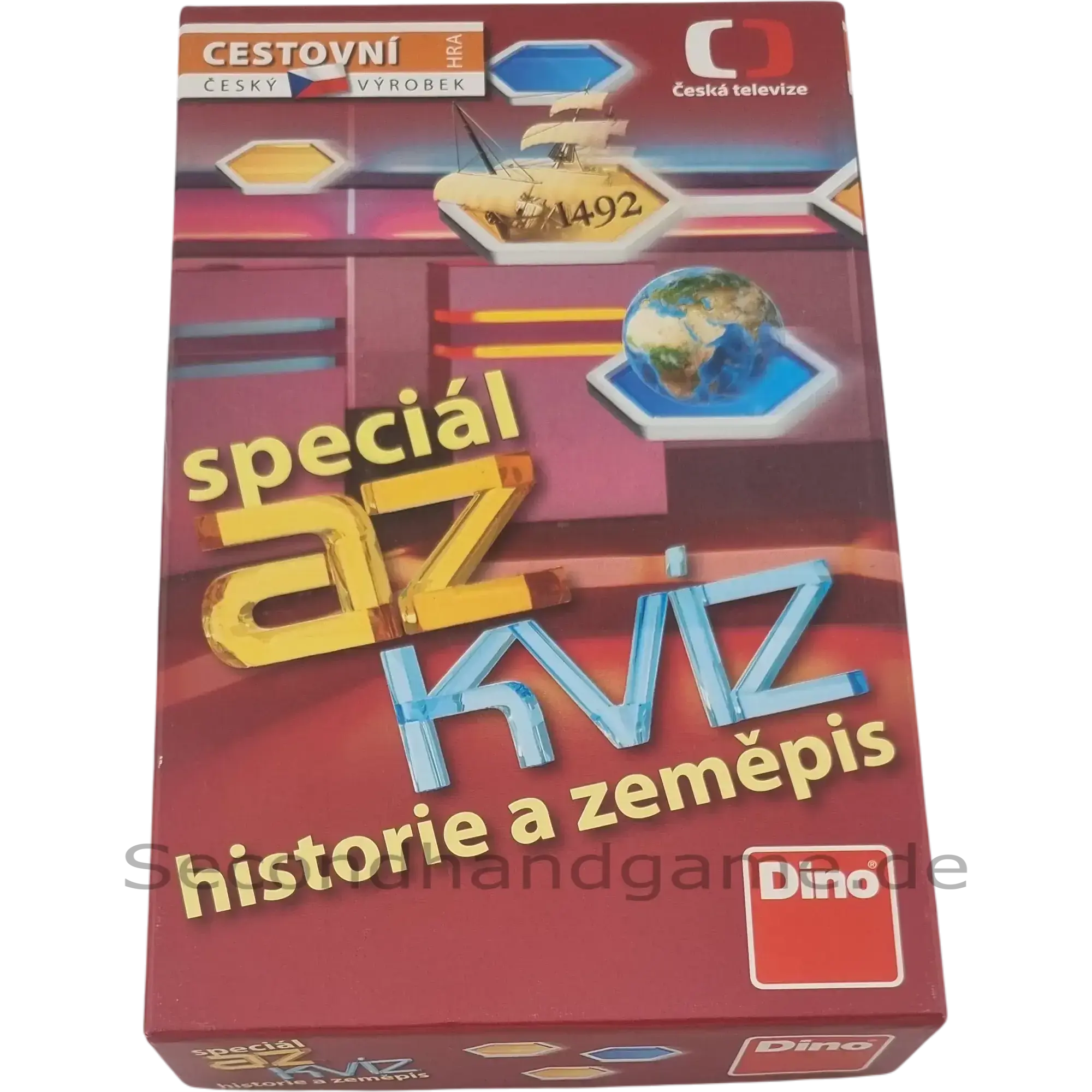 Dino Spezial AZ Quiz (Speciál AZ Kvíz) Geschichte und Geografie 621749, ab 13 Jahren