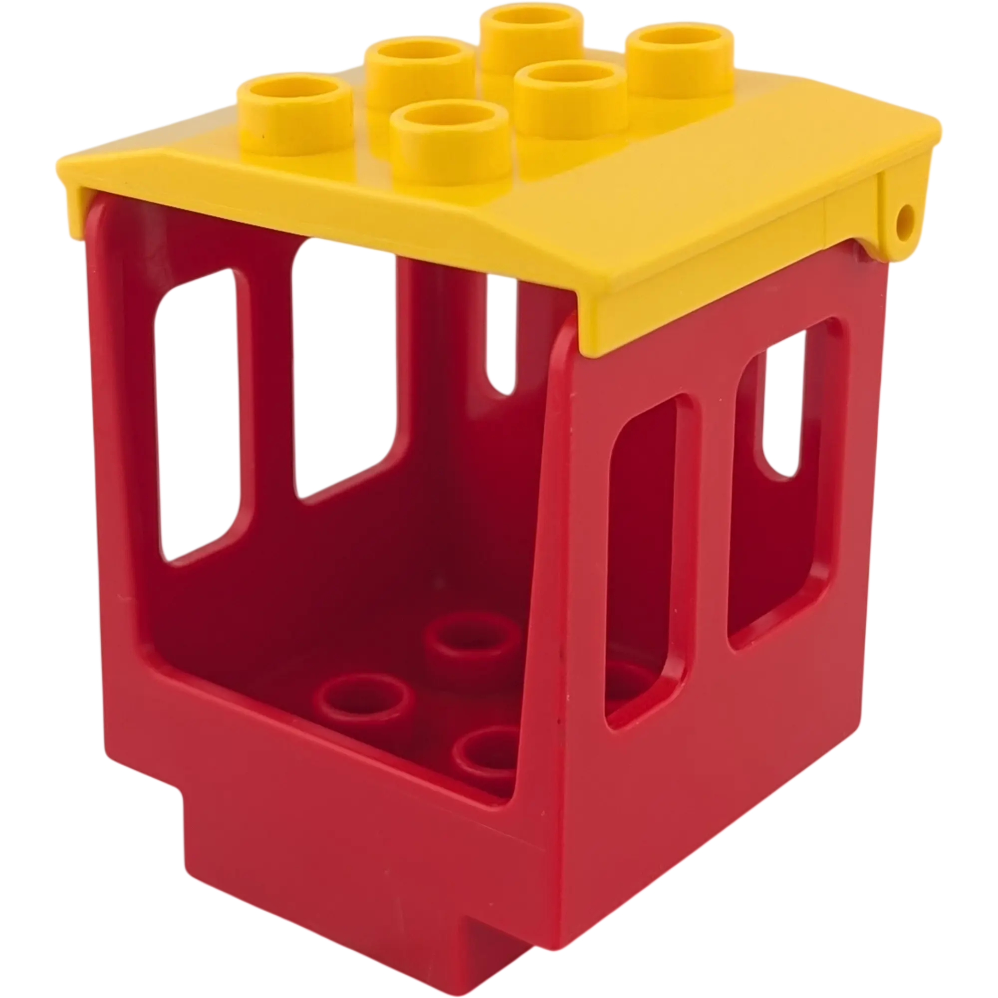 Lego Duplo 4544 Aufsatz Gelb mit Klappdach Rot Kabine Führerhaus 