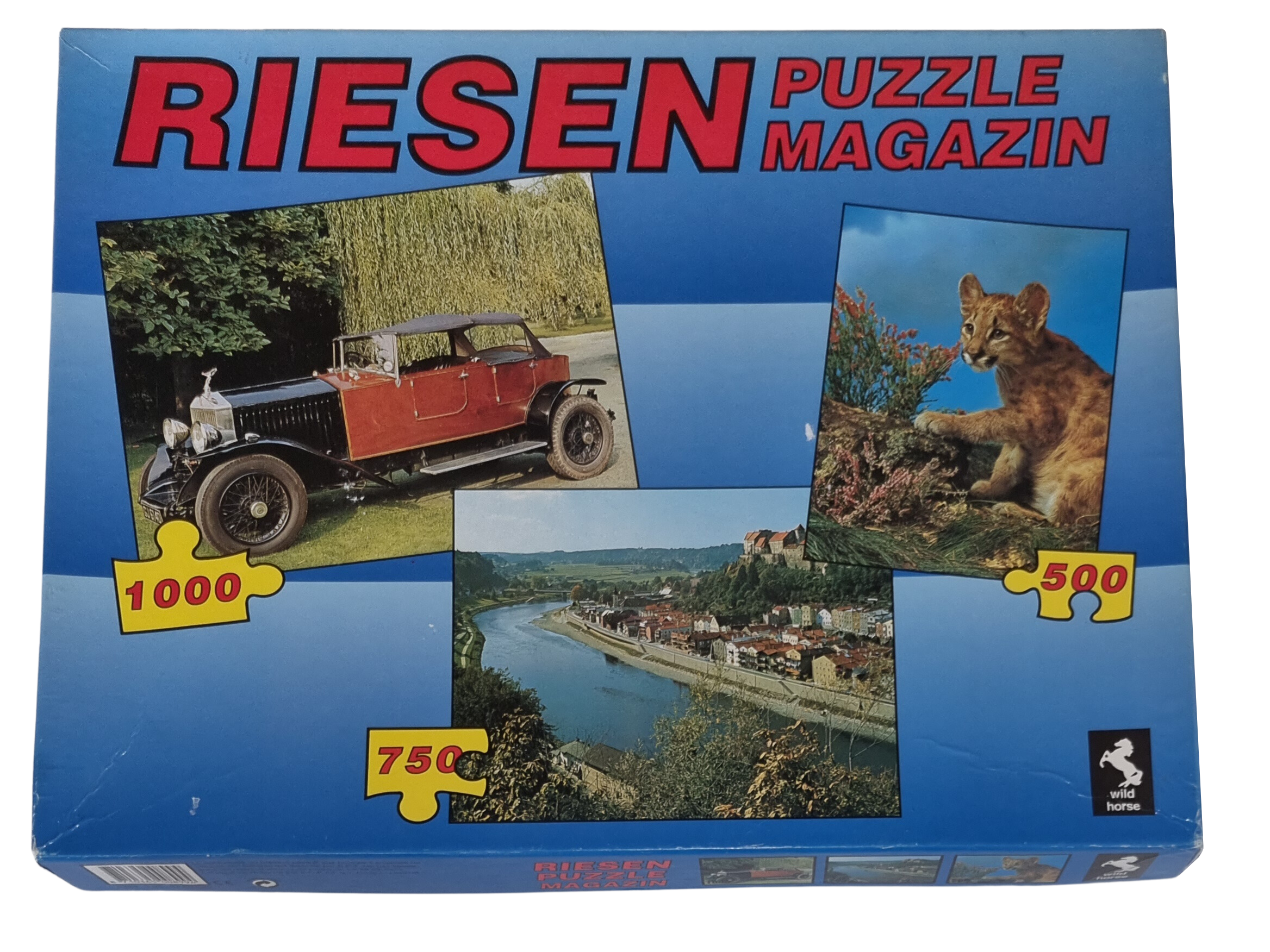 Wild Horse Puzzle 500, 750, 1000 Teile Riesen Puzzle Magazin 100899