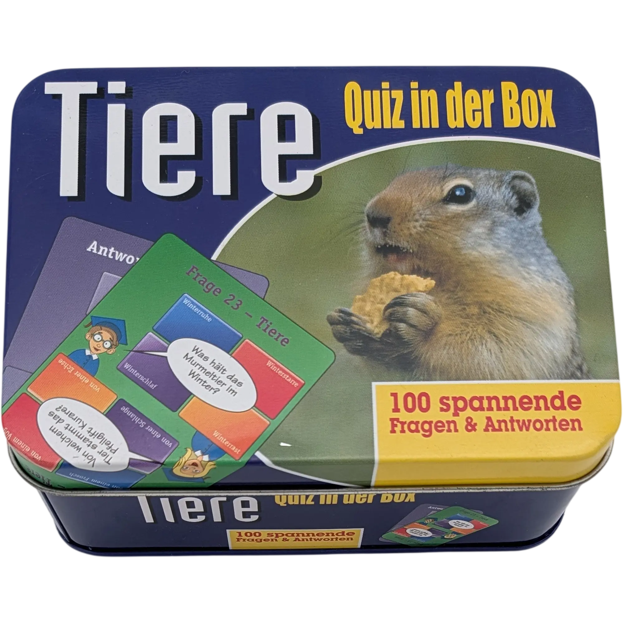 area Verlag Stadt, Tiere Quiz in der Box