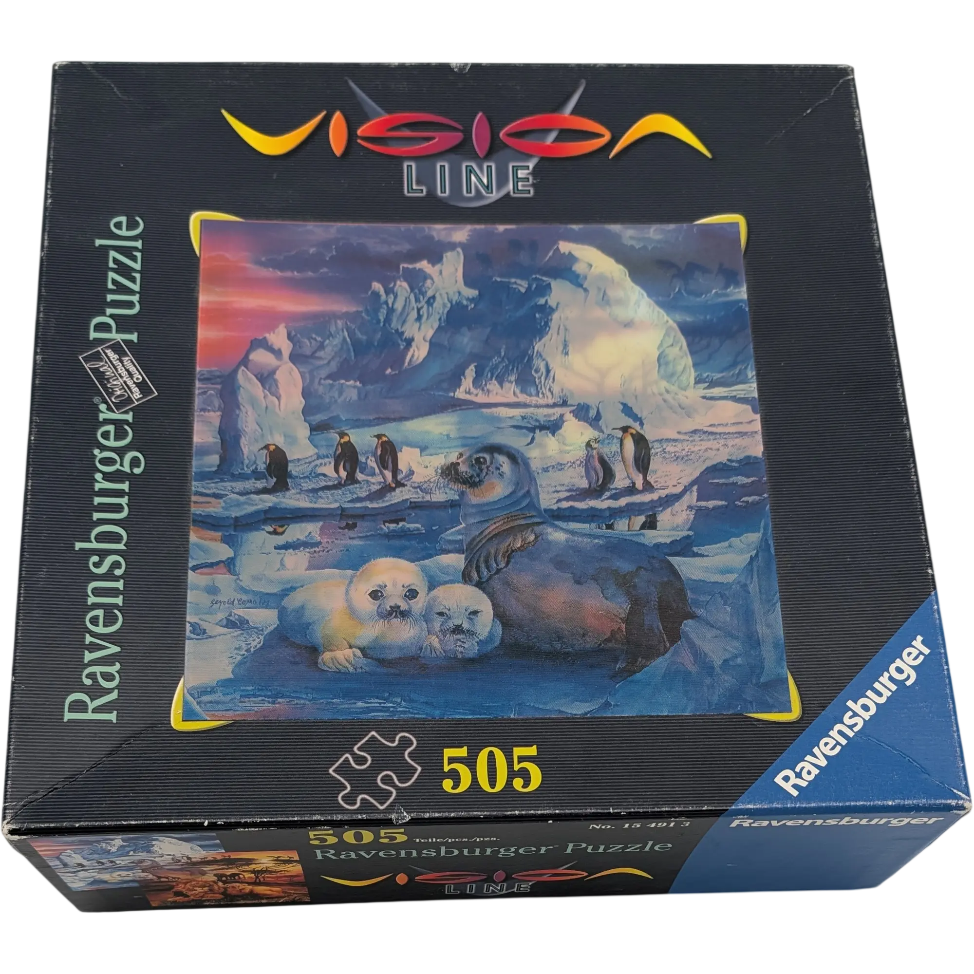 Ravensburger Puzzle Vision Line 505 Teile 154913 Heiß und Eis